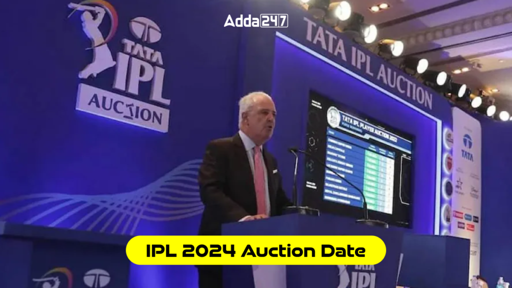 ipl auction 2024 date -newsonreel